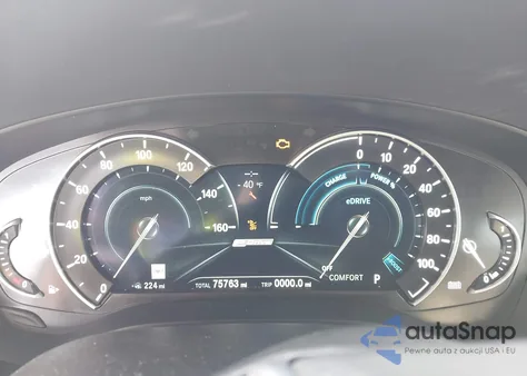 2019 BMW 530E Iperformance из США, поврежденный, VIN WBAJA9C51KB392925